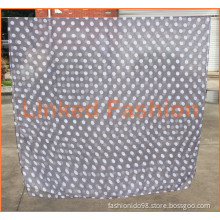 Polka Dot pashmina scarf, shawl, hijab, silk, by Yiwu Real Fashion accessories factory since 2006